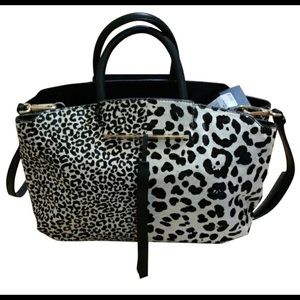 B Brian Atwood Leopard Bag